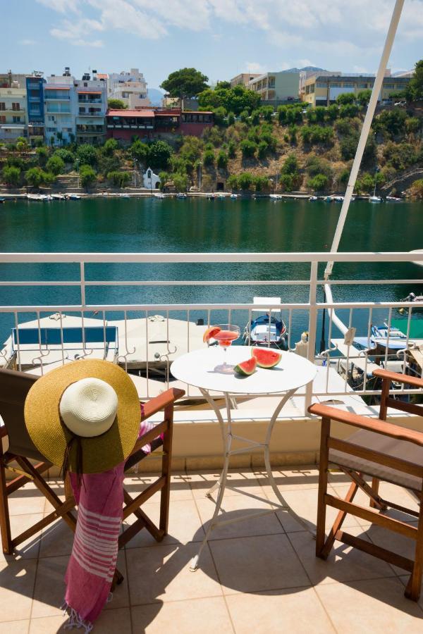 Straight To The Lake View Apartments Agios Nikolaos Esterno foto